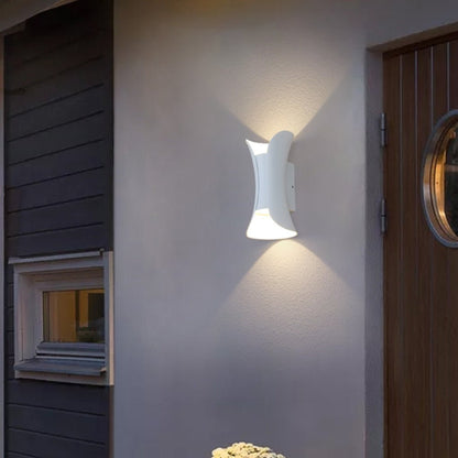 [Open-Box]Up Down Lighting Wall Lights Modern Curved LED Waterproof Light