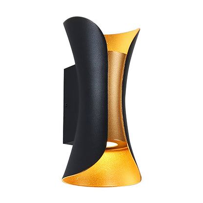 [Open-Box]Up Down Lighting Wall Lights Modern Curved LED Waterproof Light
