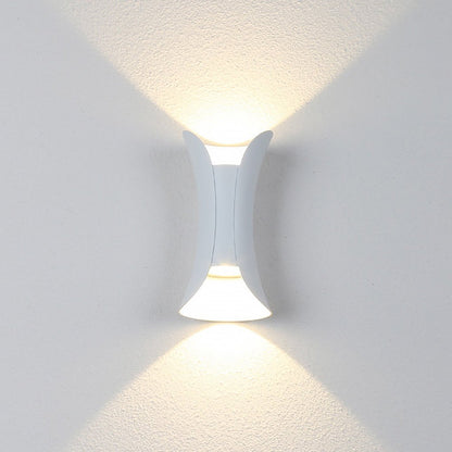 [Open-Box]Up Down Lighting Wall Lights Modern Curved LED Waterproof Light