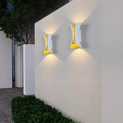 [Open-Box]Up Down Lighting Wall Lights Modern Curved LED Waterproof Light