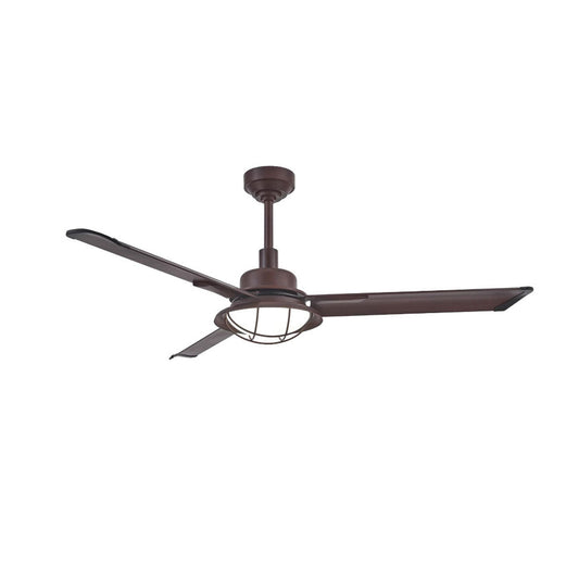 Vintage Ceiling Fans with Lights Waterproof Aluminum Blade Light