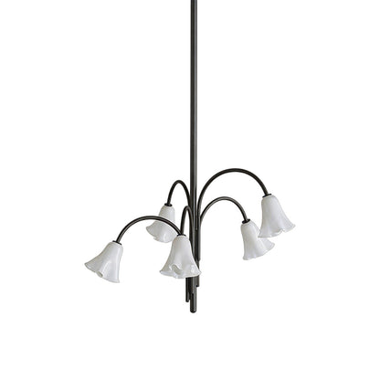 Vintage Flower Chandelier French Branch Ceiling Light