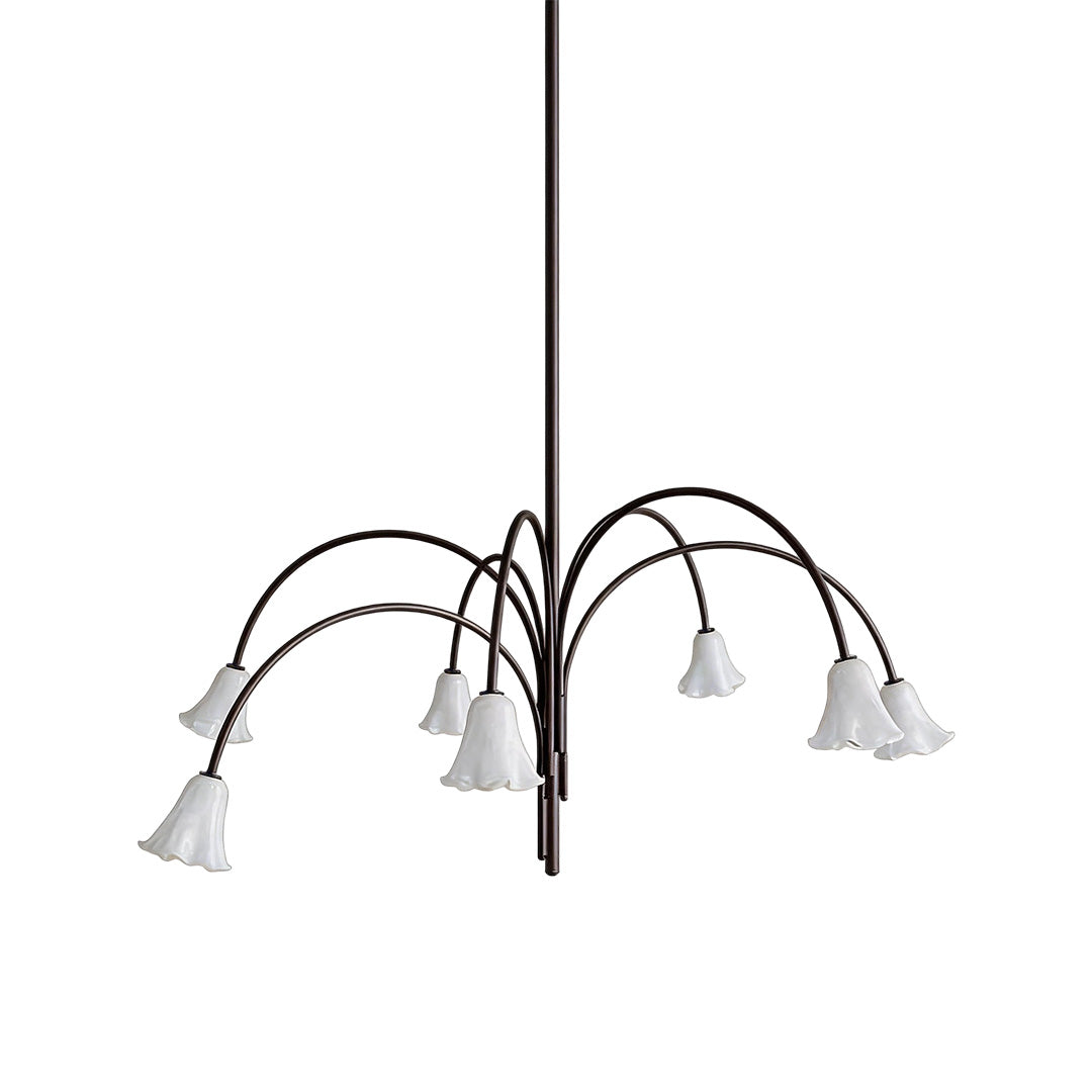 Vintage Flower Chandelier French Branch Ceiling Light