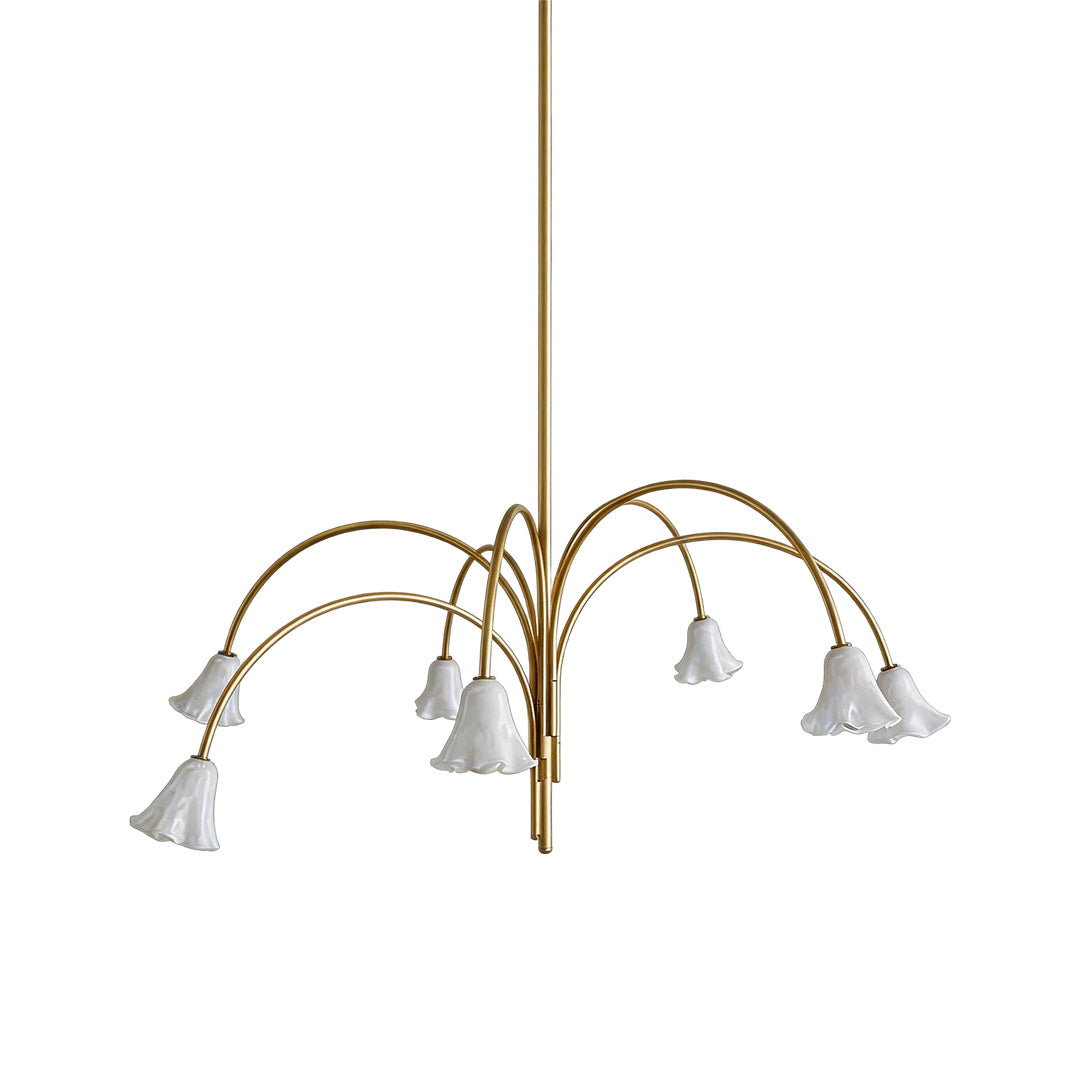 Vintage Flower Chandelier French Branch Ceiling Light
