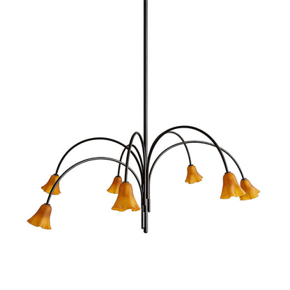 Vintage Flower Chandelier French Branch Ceiling Light