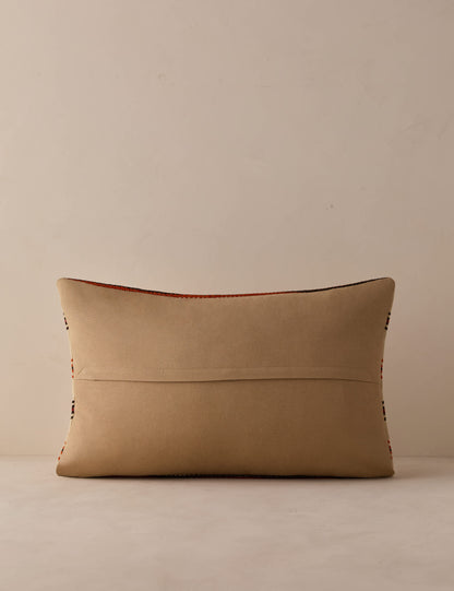 Vintage Lumbar Pillow No. 357, 16" x 24"