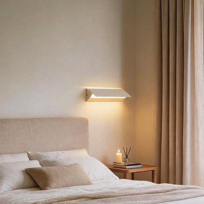 Wall Adjustable Light White Rectangular LED Metal Light