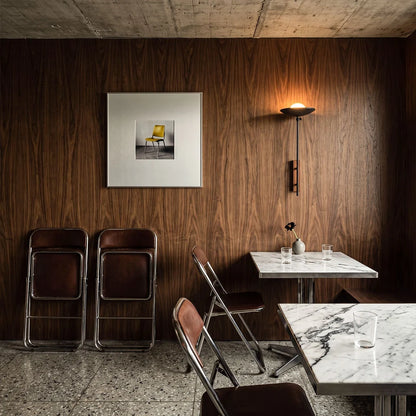 Wall Adjustable Light Modern Minimalist Marble and Glass Light