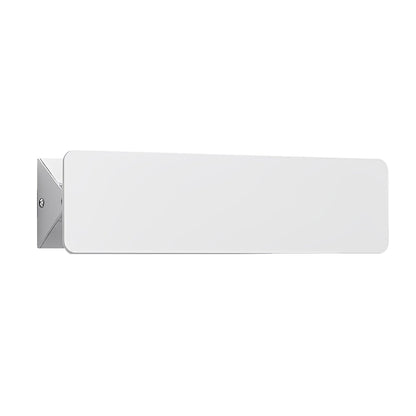 Wall Adjustable Light White Rectangular LED Metal Light