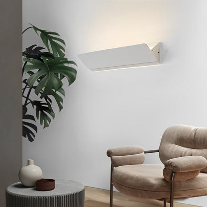Wall Adjustable Light White Rectangular LED Metal Light