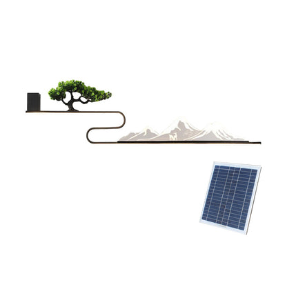 Wall Art with Light Modern LED Outdoor Landscape Light