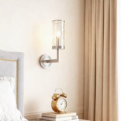 Wall Glass Light Modern Minimalist Style Copper Lamp