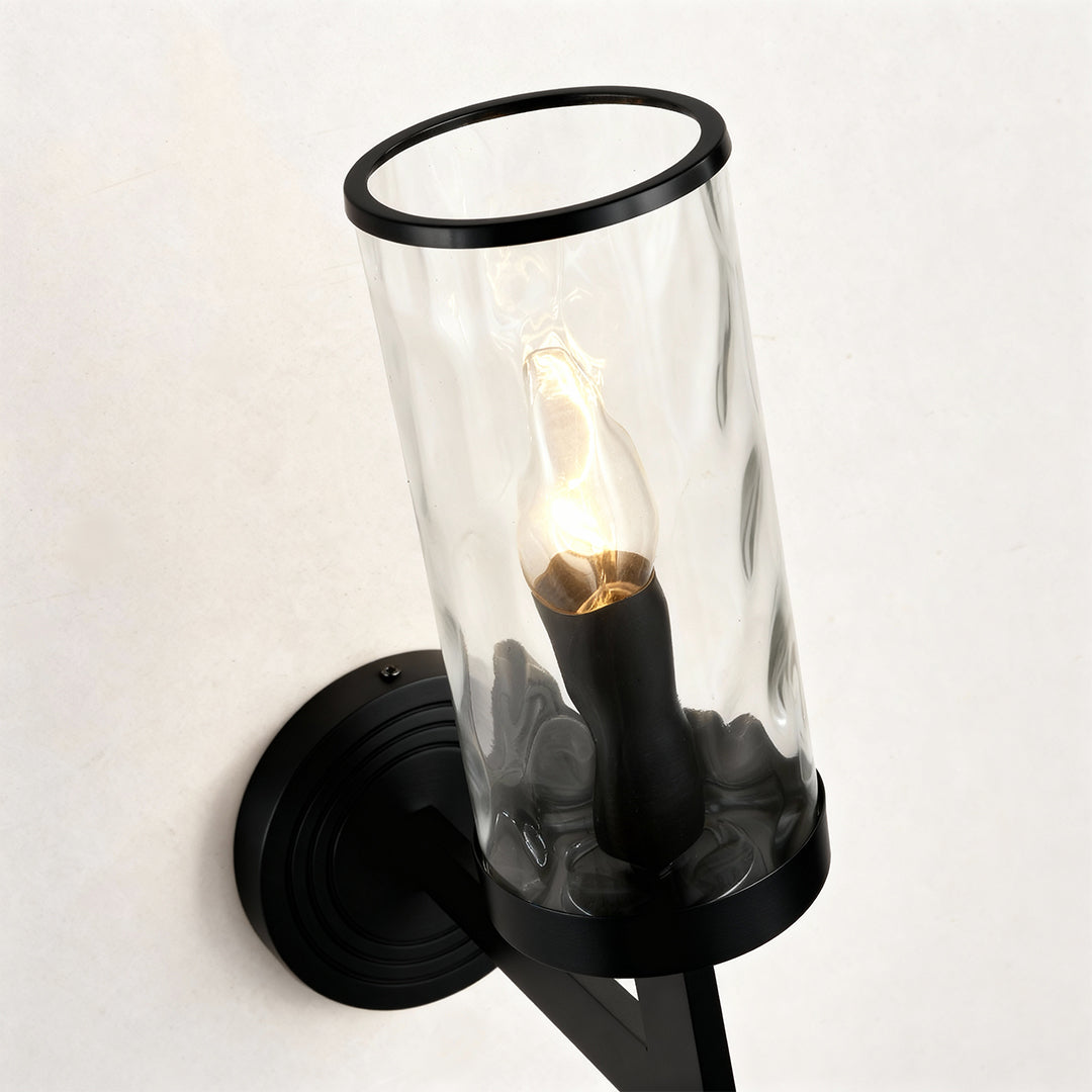 Wall Glass Light Modern Minimalist Style Copper Lamp