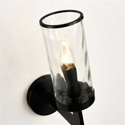 Wall Glass Light Modern Minimalist Style Copper Lamp