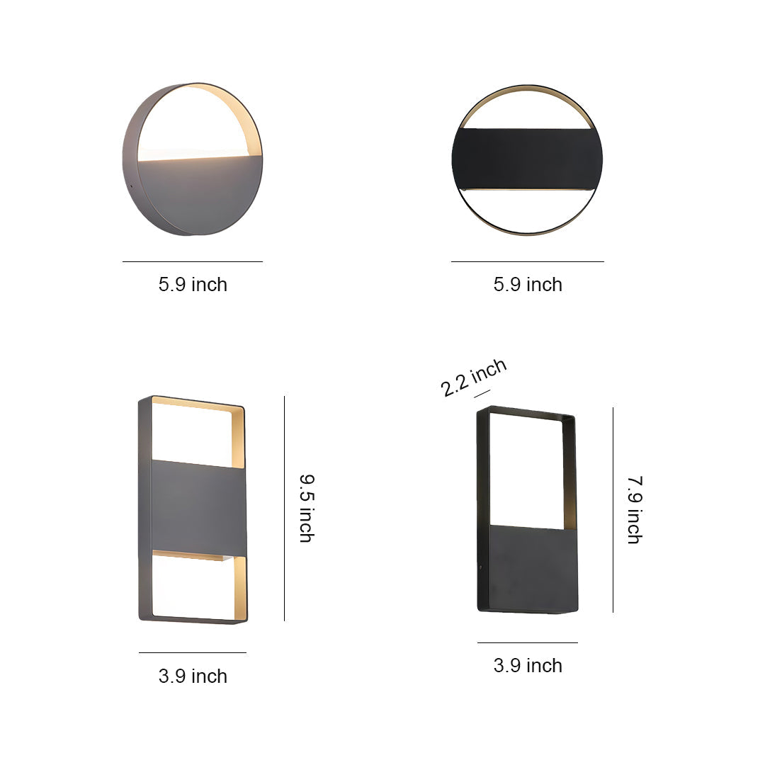 Wall Mount Exterior Light Waterproof Decorative Lamp