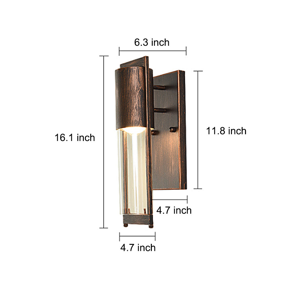 Wall Mount Outdoor Lighting Retro Waterproof Light