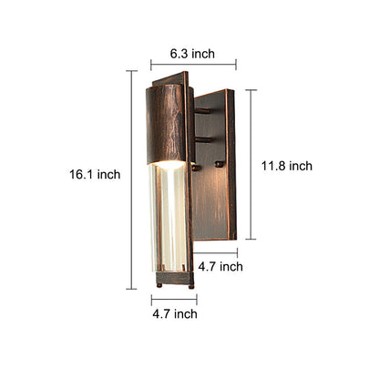 Wall Mount Outdoor Lighting Retro Waterproof Light