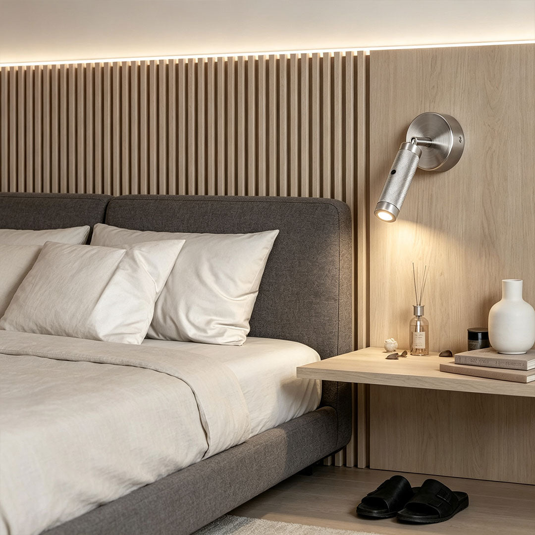 Wall Mount Reading Light Modern Up-and-Down Adjustable Lamp