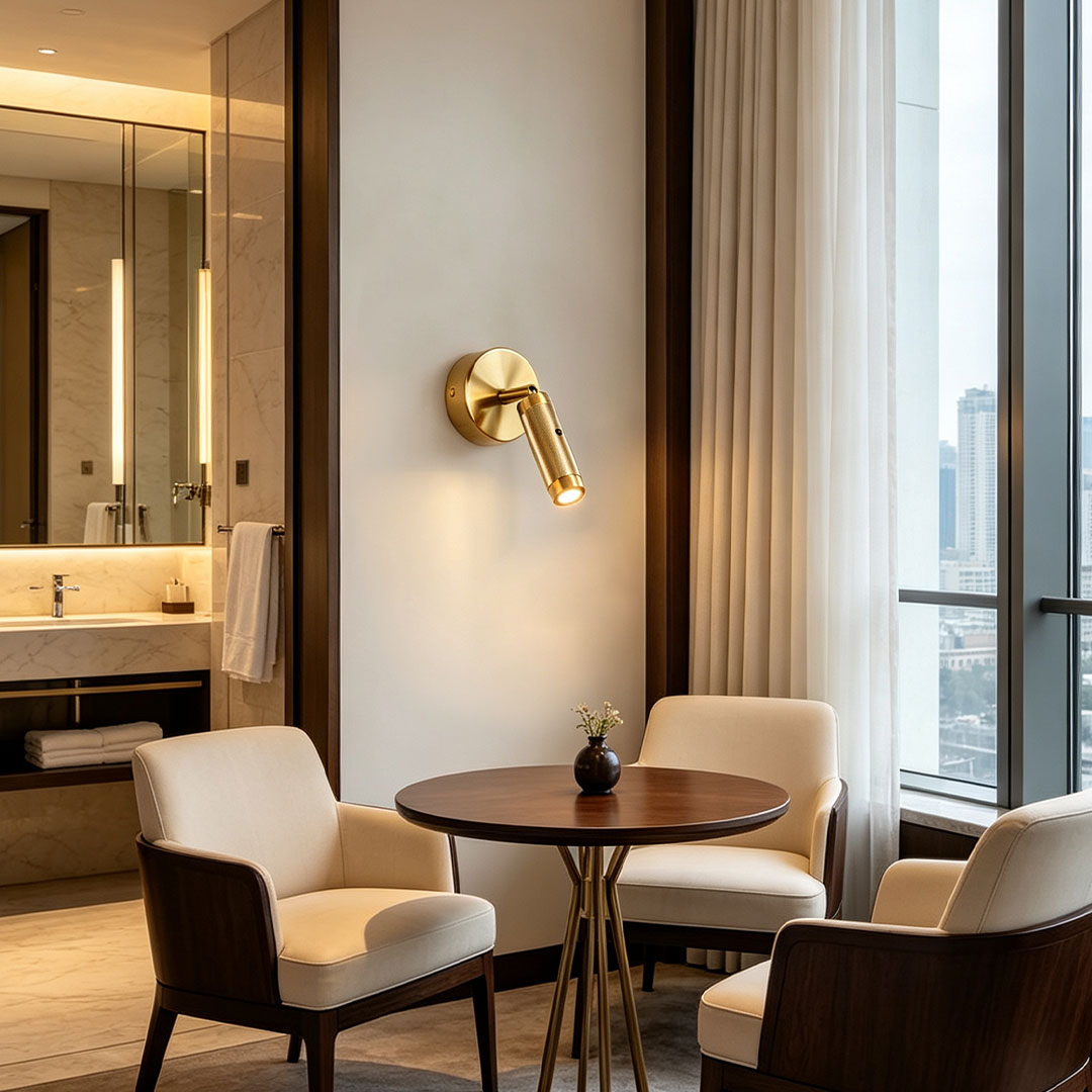 Wall Mount Reading Light Modern Up-and-Down Adjustable Lamp