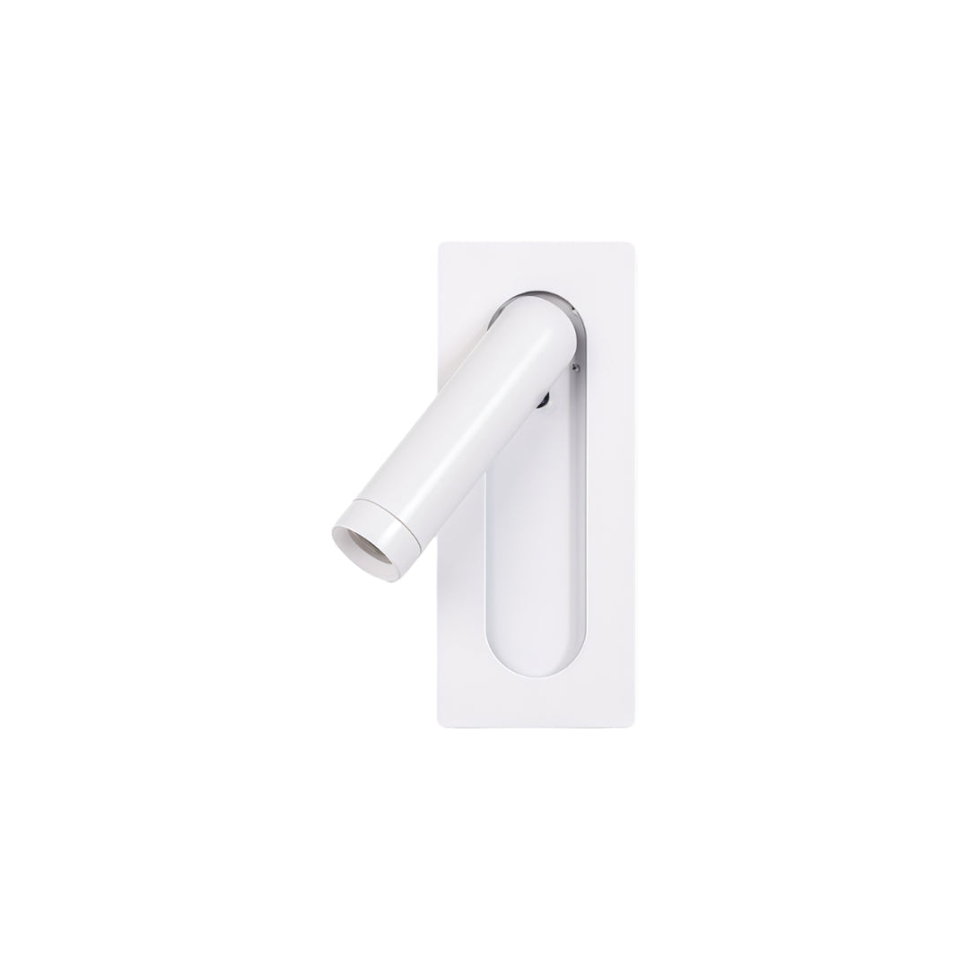 Wall Mount Spot Lights Recessed Rotatable Bedside Reading Lamp