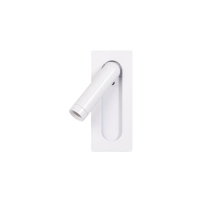 Wall Mount Spot Lights Recessed Rotatable Bedside Reading Lamp