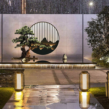 Wall Mountain Light Modern Landscape Poetry Outdoor Light