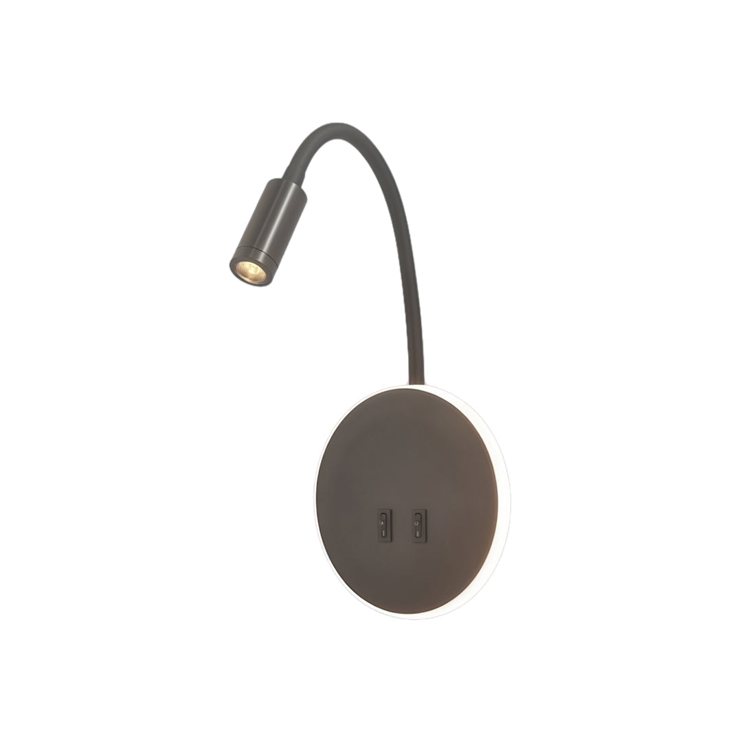 Wall Mounted Bedside Light Creative Reading Metal Lamp