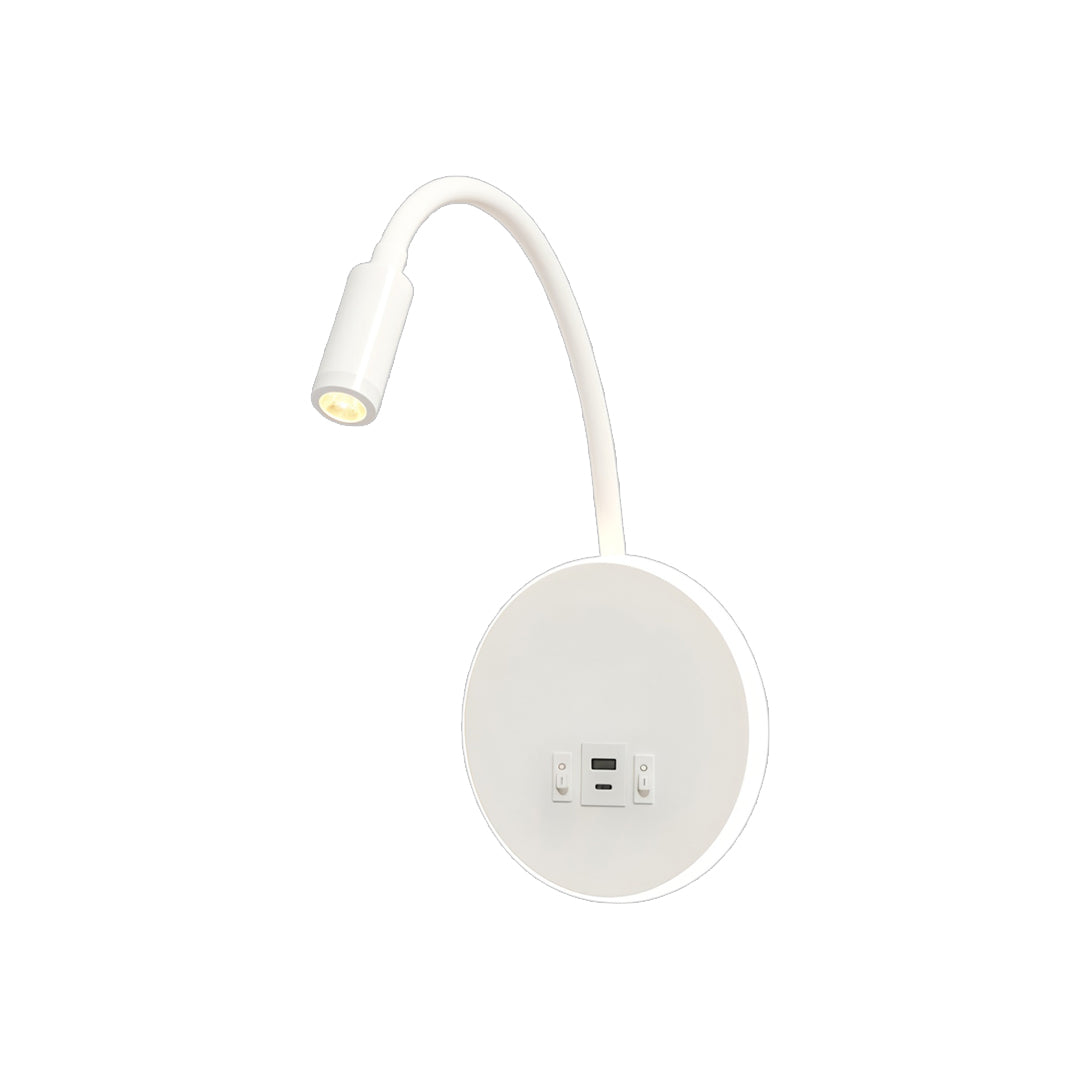 Wall Mounted Bedside Light Creative Reading Metal Lamp