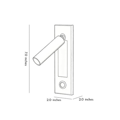 Wall Mounted LED Lights Modern Minimalist Reading Lamp