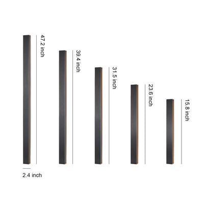 Wall Mounted Linear Light Minimalist LED Transparent Acrylic Lamp