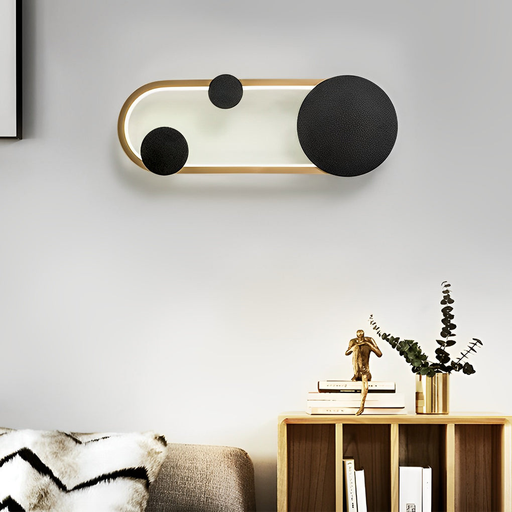 Wall Art LED Lights Decorative Creative Metal Light