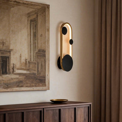 Wall Art LED Lights Decorative Creative Metal Light