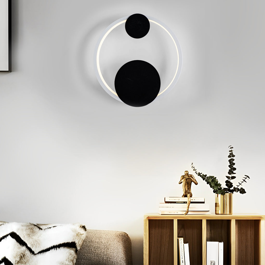 Wall Art LED Lights Decorative Creative Metal Light