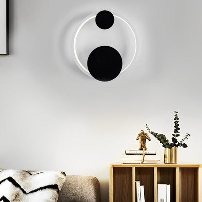 Wall Art LED Lights Decorative Creative Metal Light