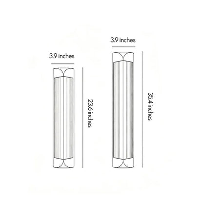 Wall Sconce Outdoor Modern Waterproof Roman Column Light