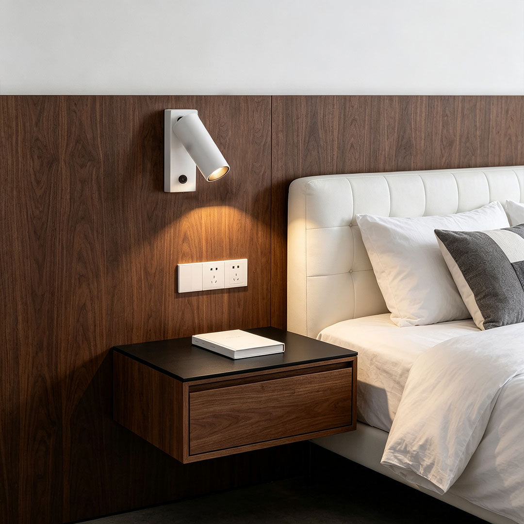 Wall Sconce Reading Light Minimalist Adjustable Bedside Lamp