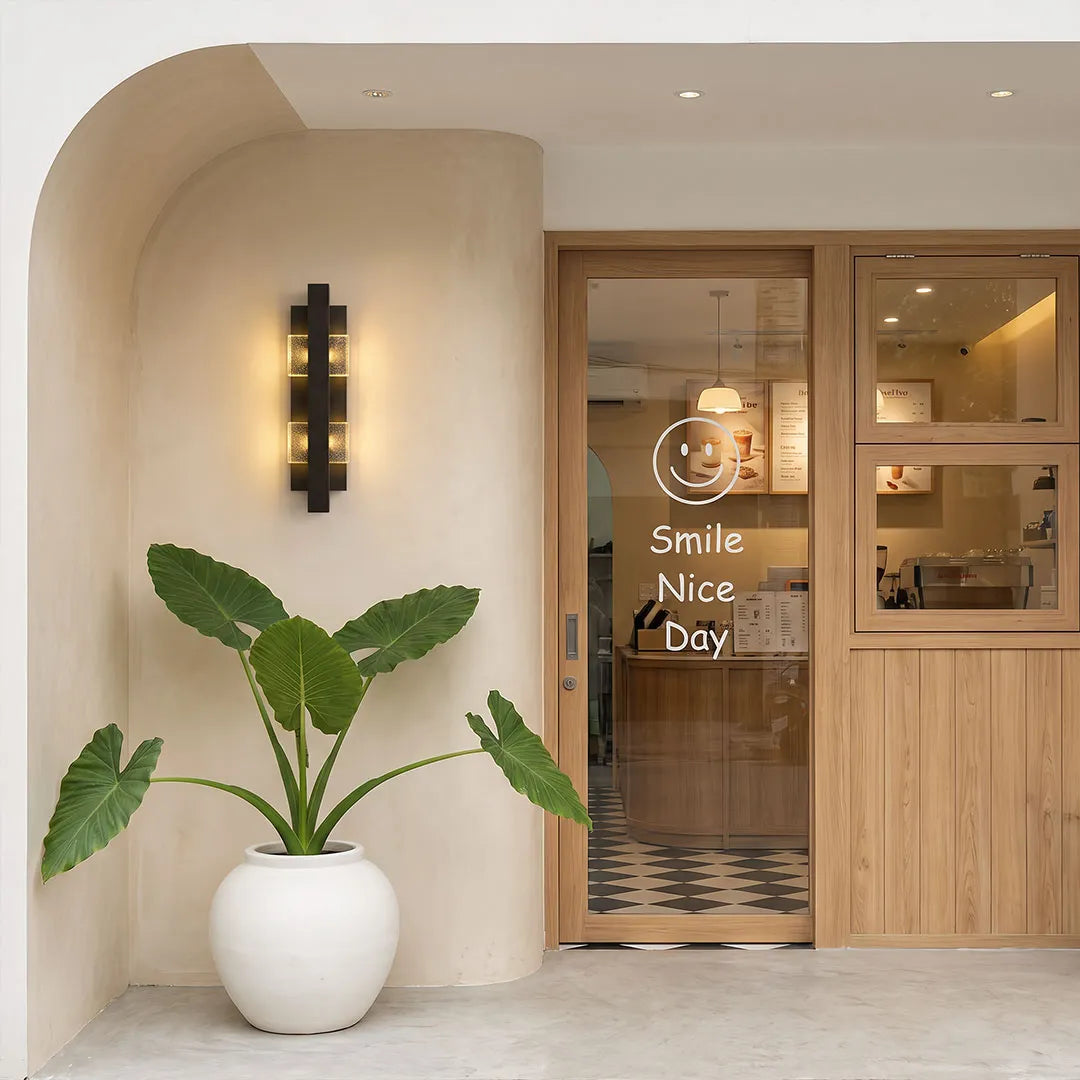 Wall Sconce up and down Light Modern Crystal LED Outdoor Light