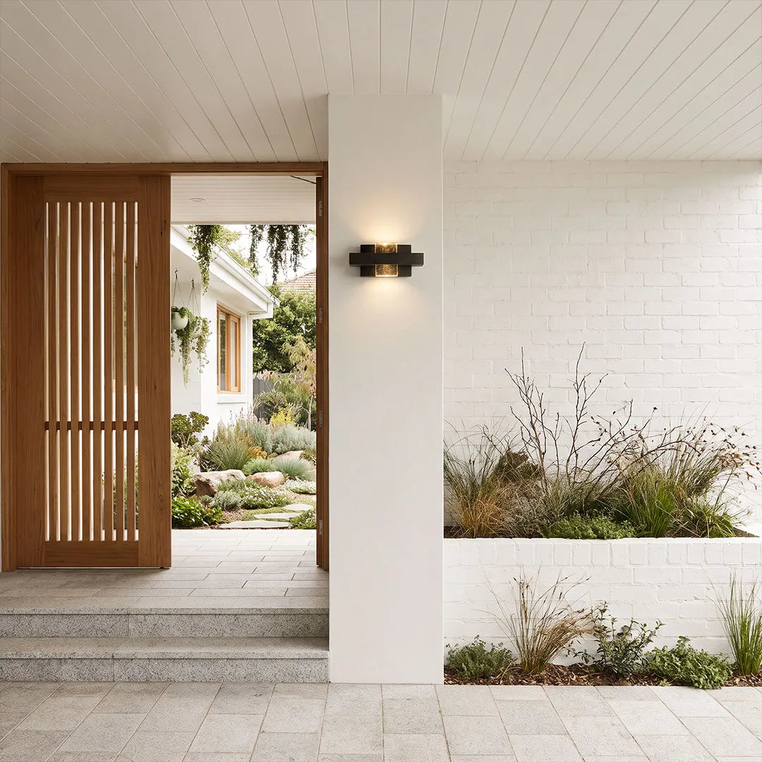 Wall Sconce up and down Light Modern Crystal LED Outdoor Light