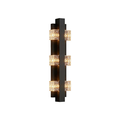 Wall Sconce up and down Light Modern Crystal LED Outdoor Light