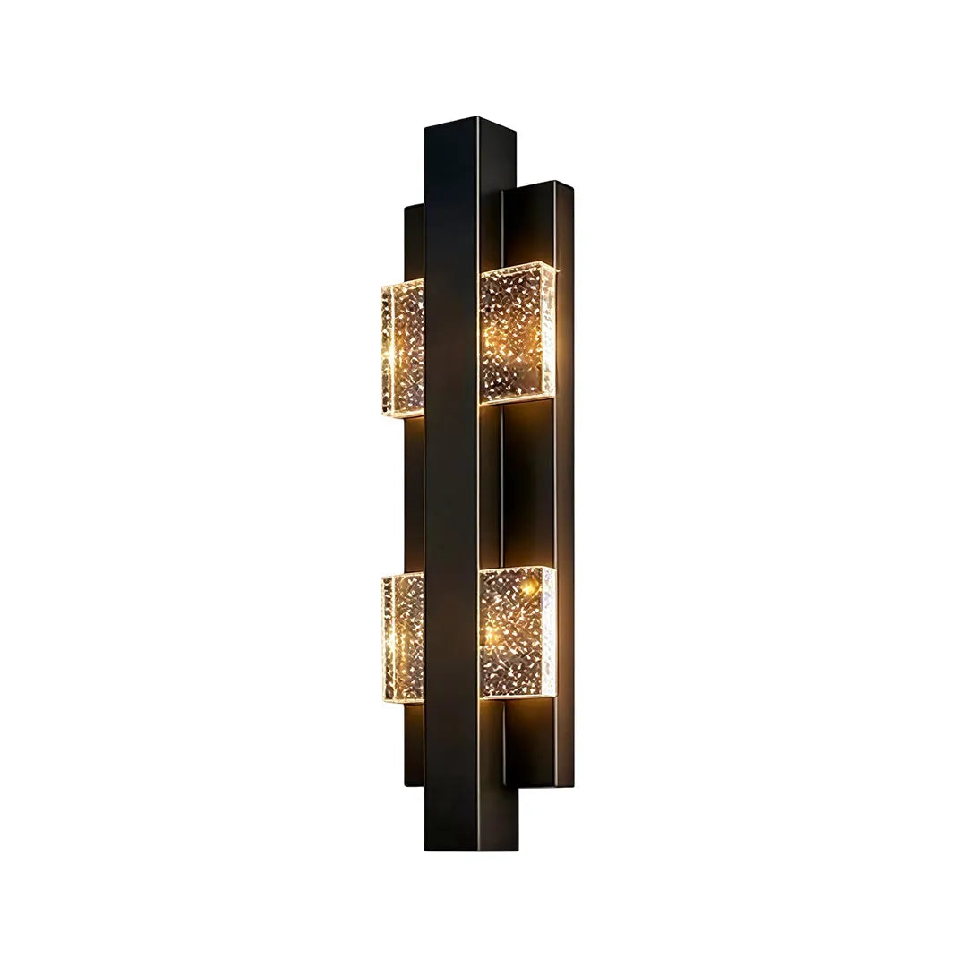 Wall Sconce up and down Light Modern Crystal LED Outdoor Light