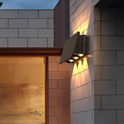 Wall Sconce up and down Light Waterproof LED Solar Lamp
