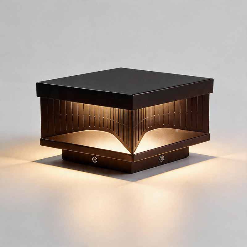 [Open-Box]Square Outdoor Pillar Lights Stripe Decorative LED Light