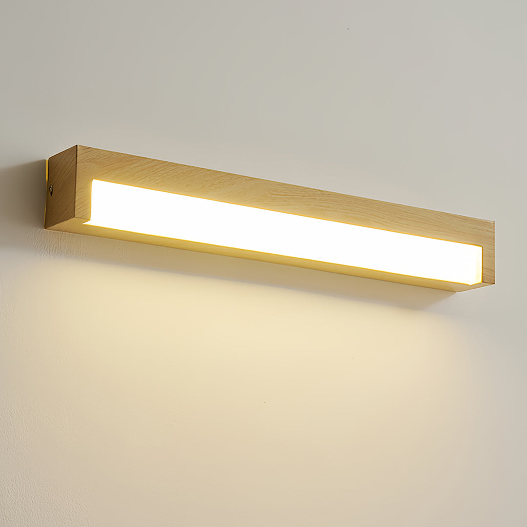 Wall Mounted LED Lights Vintage Wood Grain Wall Lamp