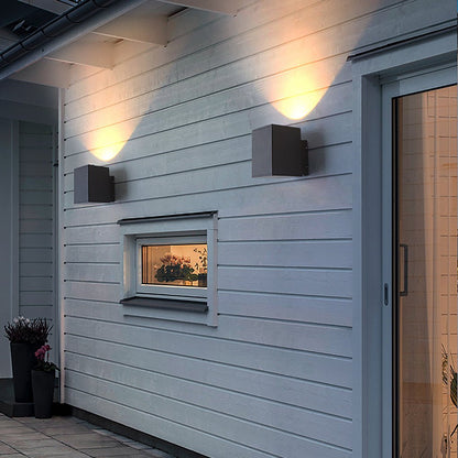 [Open-Box]Waterproof LED Exterior Wall Sconces for Villa Outdoor Patio Balcony