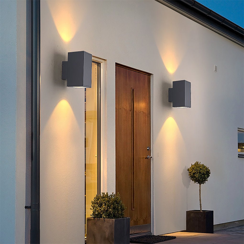 [Open-Box]Waterproof LED Exterior Wall Sconces for Villa Outdoor Patio Balcony