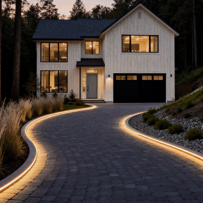 Waterproof LED Light Strips Solar Remote Control Flexible Lights