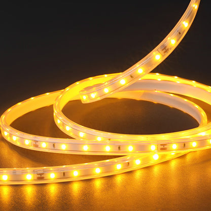 Waterproof LED Light Strips Solar Remote Control Flexible Lights