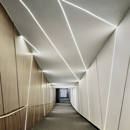 [Open-Box] Mini Recessed Invisible LED Strip Lights Under Cabinet Lighting Linear Lights