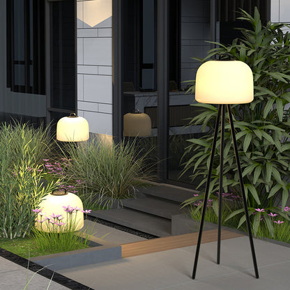 Waterproof Outdoor Floor Lamps Garden Decor Metal Light