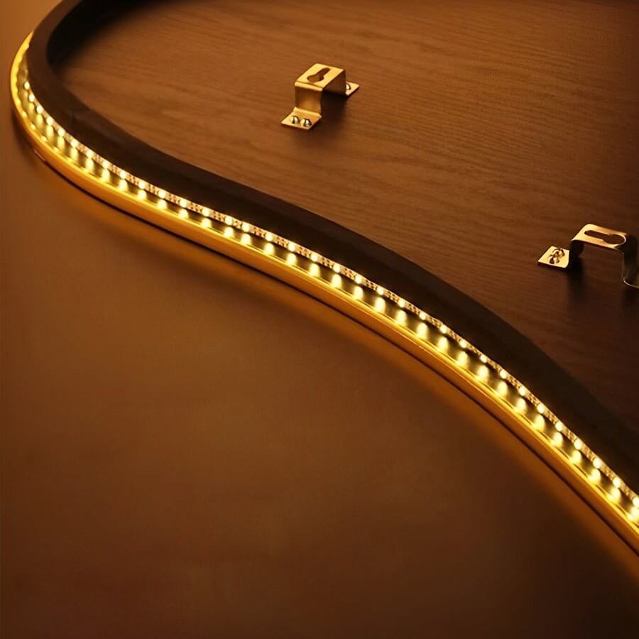 Wave Pattern Wall Sconce Geometric LED Art Decorative Light